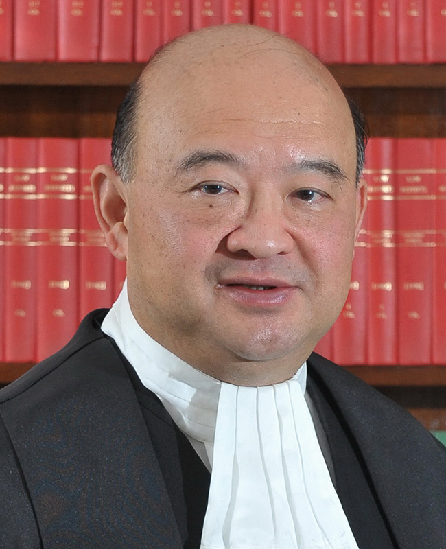 The Honourable Chief Justice Geoffrey Ma Tao-li, GBM